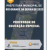 Apostila Professor De Educação Especial Prefeitura de Rio Grande da Serra SP 2023