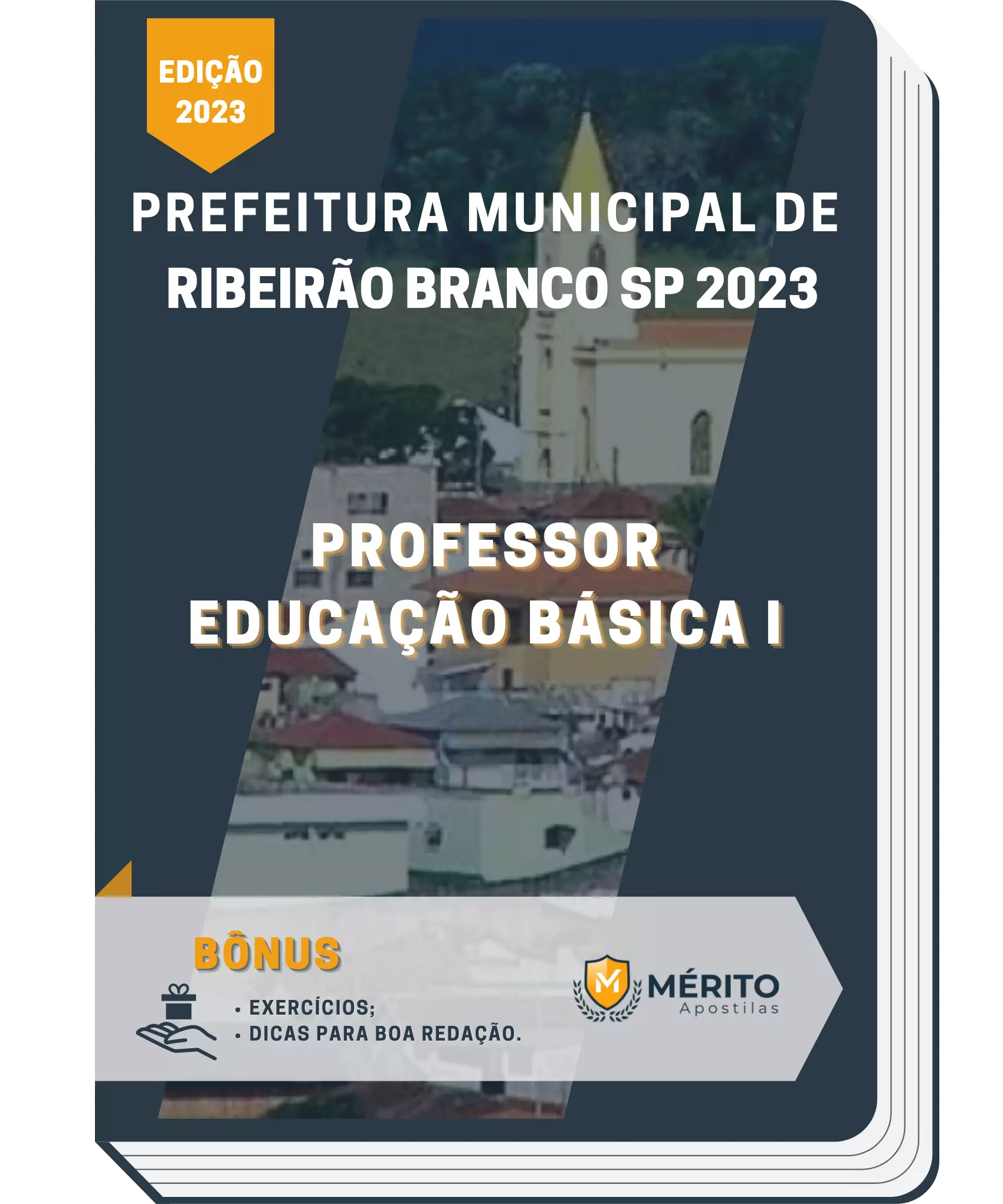 Apostila Professor Educação Básica I Prefeitura de Ribeirão Branco SP 2023