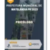 Apostila Psicólogo Prefeitura de Matelândia PR 2023