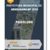 Apostila Psicólogo Prefeitura de Araguaiana MT 2023