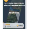 Apostila Psicólogo Prefeitura de São José da Barra MG 2023
