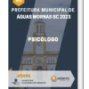 Apostila Psicólogo Prefeitura de Águas Mornas SC 2023