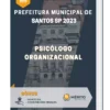 Apostila Psicólogo Organizacional Prefeitura de Santos SP 2023