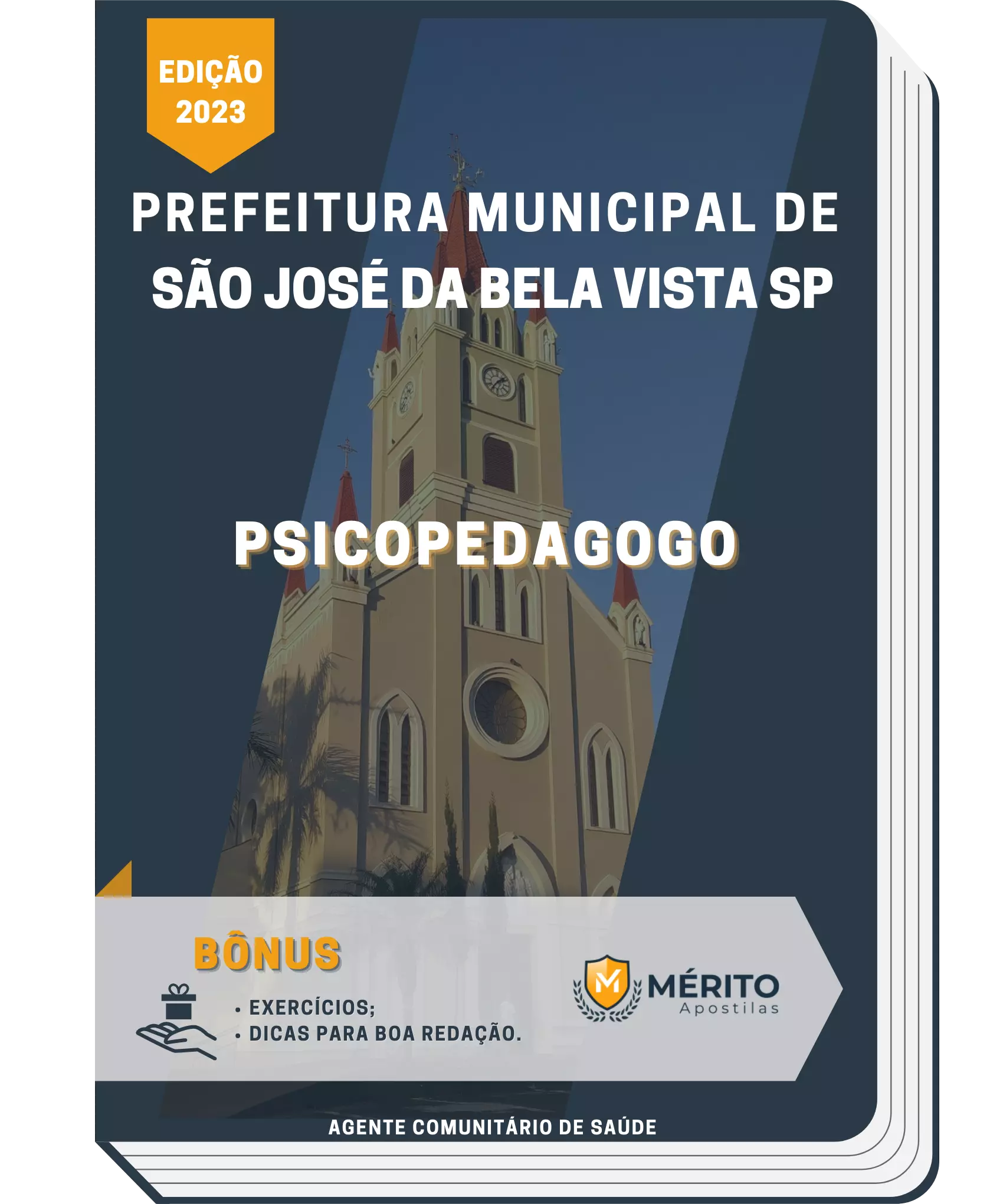 Apostila Psicopedagogo Prefeitura de São José da Bela Vista SP 2023