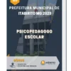 Apostila Psicopedagogo Escolar Prefeitura de Itabirito MG 2023