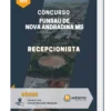 Apostila Recepcionista Concurso FUNSAU de Nova Andradina MS