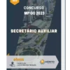 Apostila Secretário Auxiliar Concurso MP GO 2023