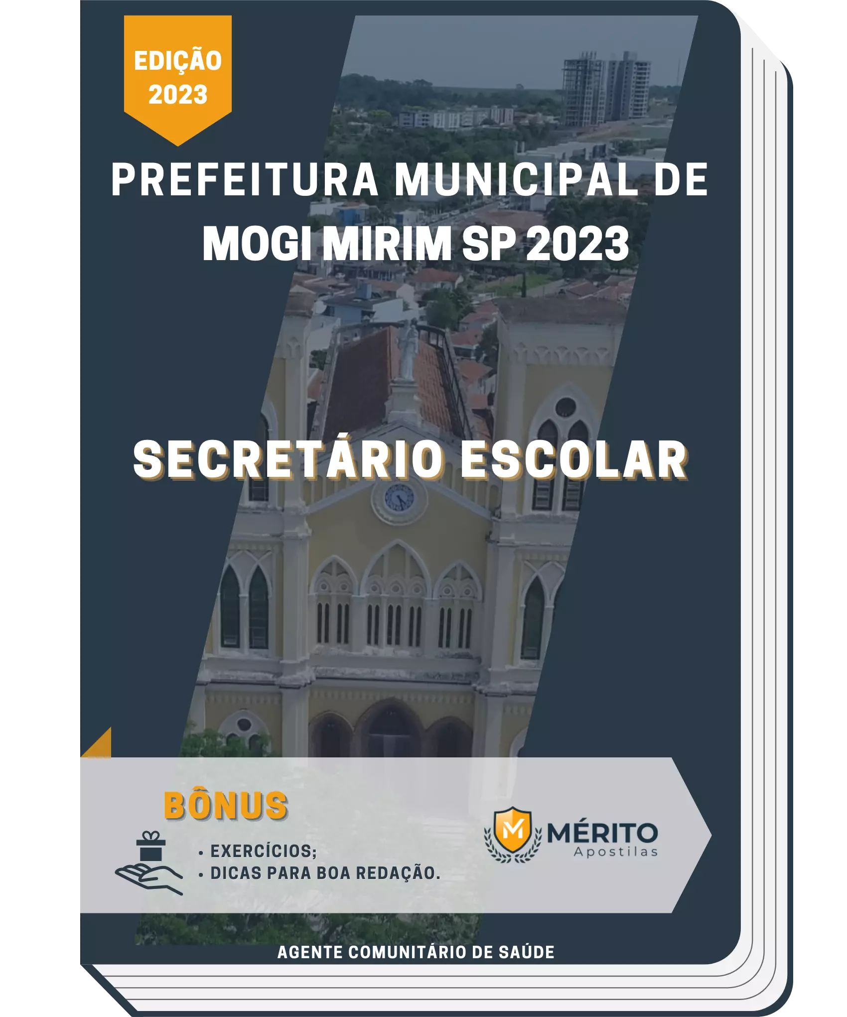 Apostila Secretário Escolar Prefeitura de Mogi Mirim SP 2023