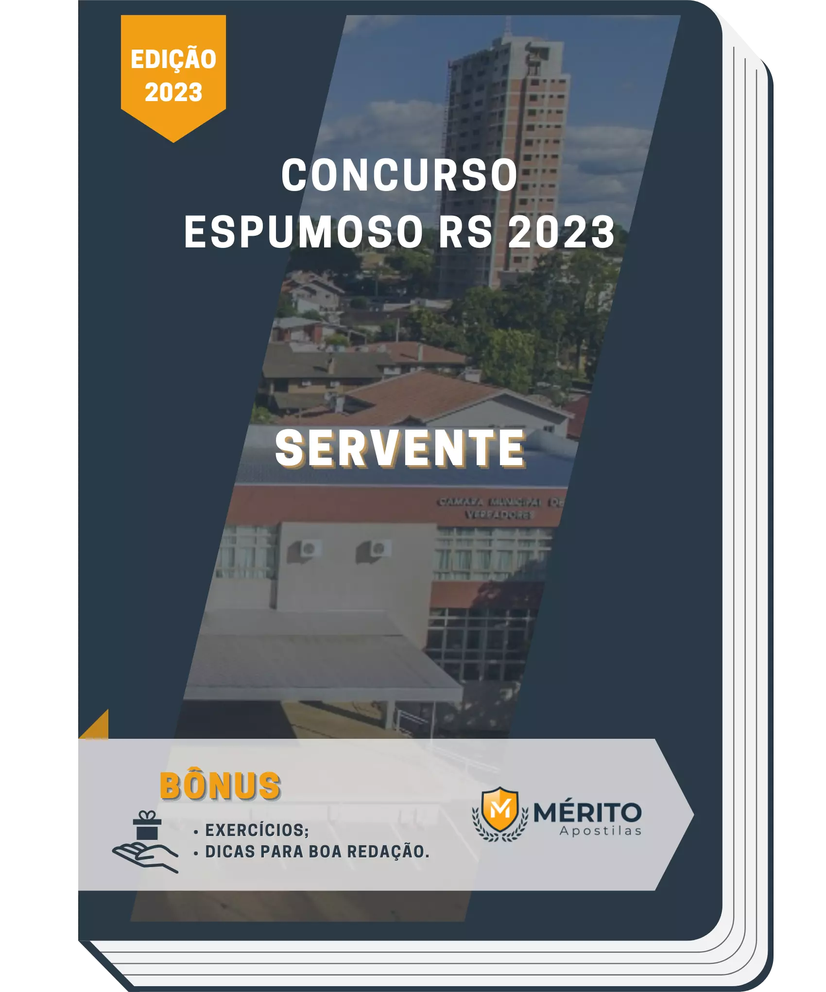 Apostila Servente Concurso Espumoso RS 2023