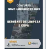 Apostila Servente De Limpeza E Copa Concurso Novo Hamburgo RS 2023
