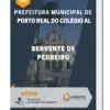 Apostila Servente De Pedreiro Prefeitura de Porto Real do Colégio AL 2023