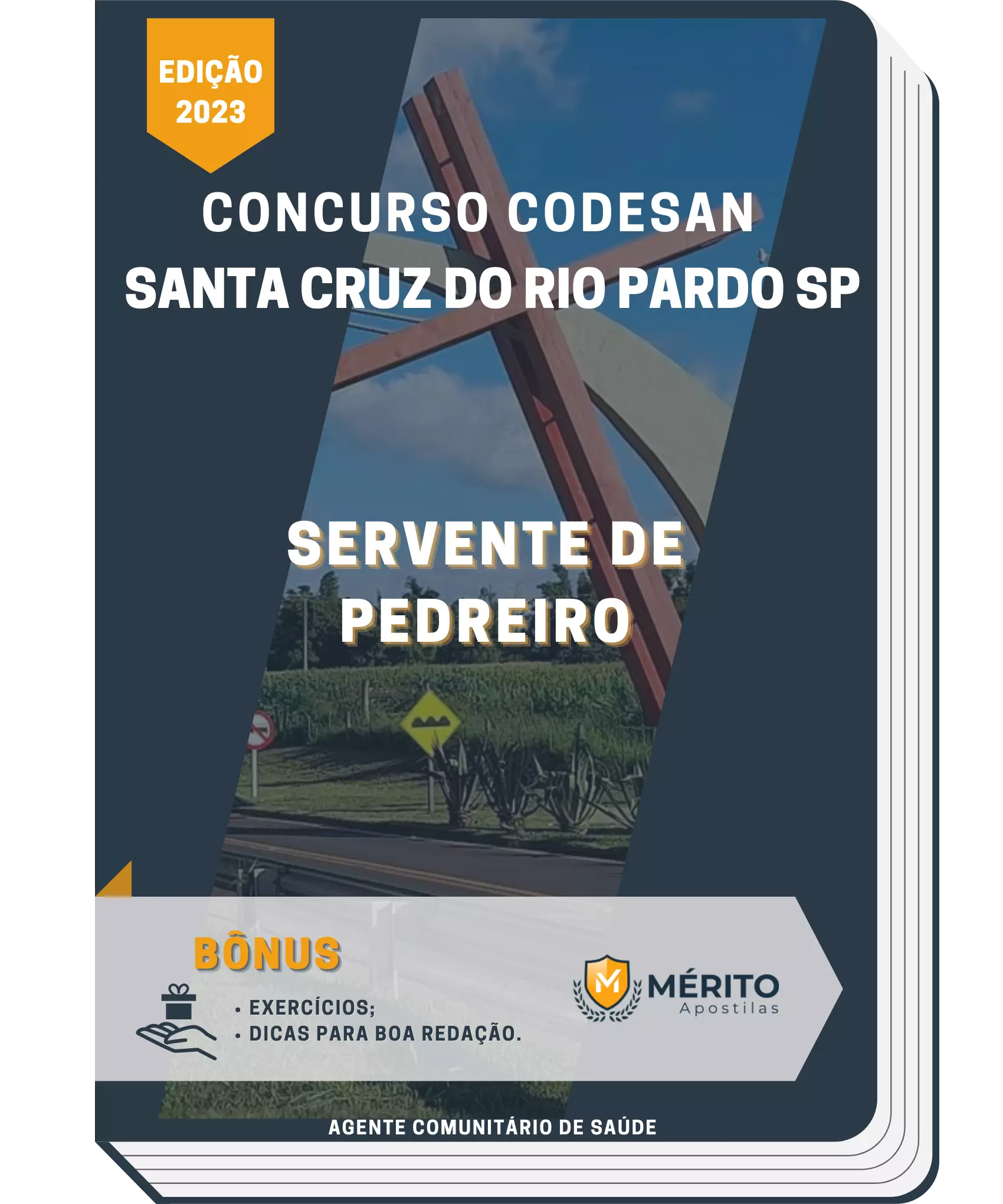 Apostila Servente de Pedreiro Concurso Codesan de Santa Cruz do Rio Pardo SP