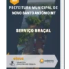 Apostila Serviço Braçal Prefeitura de Novo Santo Antônio MT