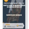 Apostila Serviços Gerais Prefeitura Santa Casa de Misericórdia de Miguelópolis SP