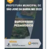 Apostila Supervisor Pedagógico Prefeitura de São José da Barra MG 2023