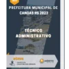 Apostila Técnico Administrativo Prefeitura de Canoas RS 2023