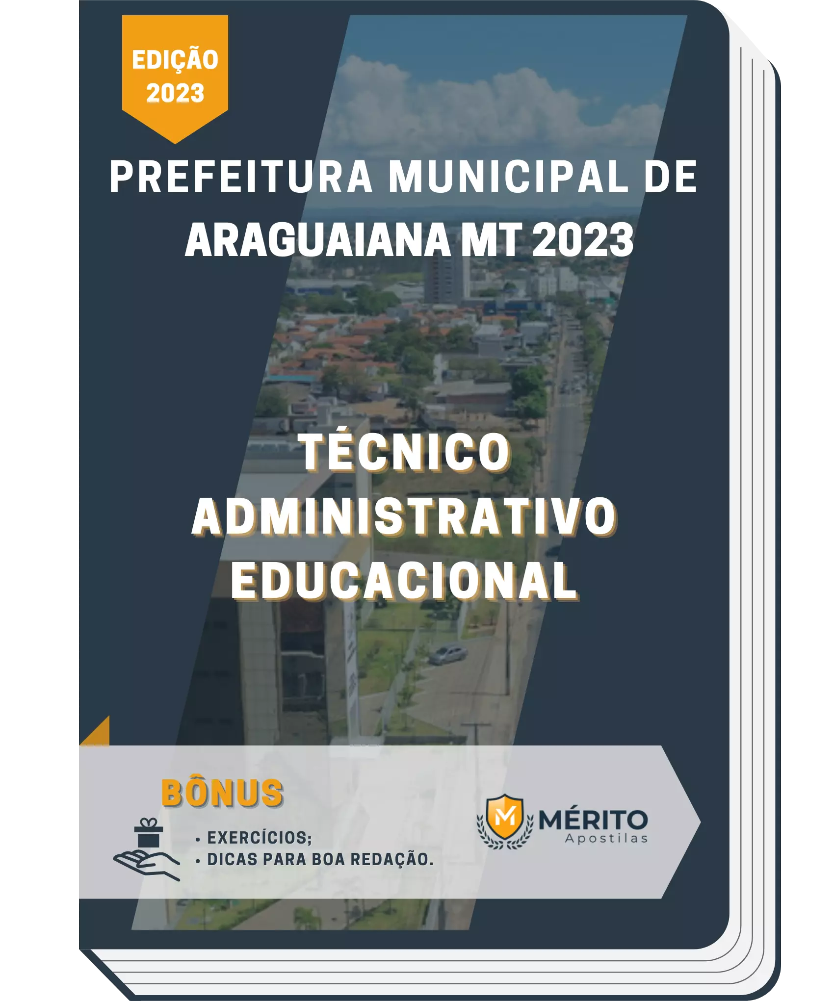 Apostila Técnico Administrativo Educacional Prefeitura de Araguaiana MT 2023