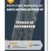 Apostila Técnico De Enfermagem Prefeitura de Santo Antônio de Posse SP