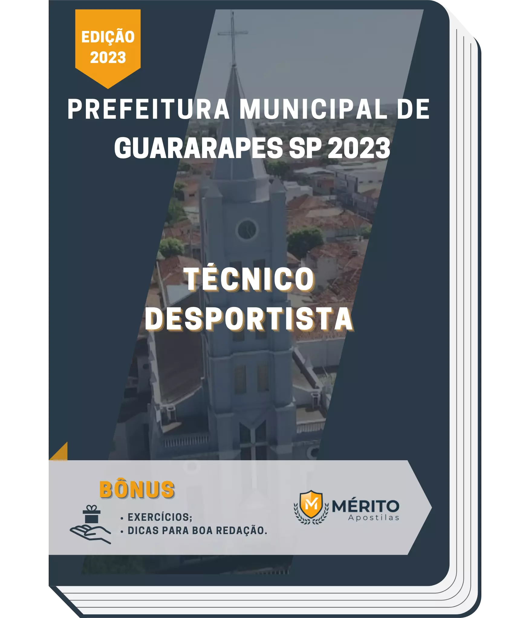 Apostila Técnico Desportista Prefeitura de Guararapes SP 2023