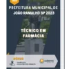 Apostila Técnico Em Farmácia Prefeitura de João Ramalho SP 2023