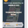 Apostila Técnico Em Saúde Bucal Prefeitura de Umirim CE 2023