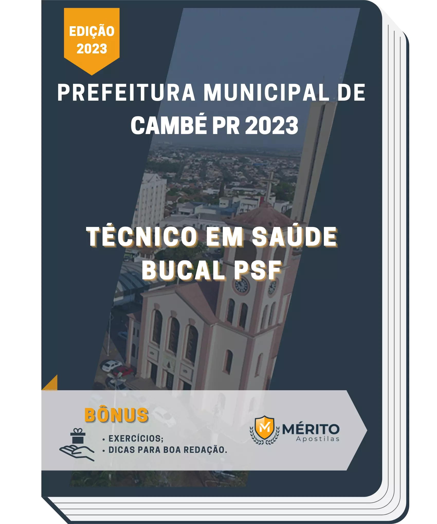 Apostila Técnico Em Saúde Bucal PSF Prefeitura de Cambé PR 2023