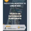 Apostila Técnico de Enfermagem Plantonista Prefeitura de Leme SP 2023