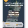 Apostila Técnico em Enfermagem Prefeitura de Ribeirão Branco SP 2023