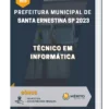 Apostila Técnico em Informática Prefeitura de Santa Ernestina SP 2023