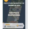 Apostila Terapeuta Ocupacional Prefeitura de Triunfo PE 2023
