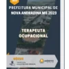Apostila Terapeuta Ocupacional Prefeitura de Nova Andradina MS 2023
