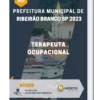 Apostila Terapeuta Ocupacional Prefeitura de Ribeirão Branco SP 2023