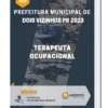 Apostila Terapeuta Ocupacional Prefeitura de Dois Vizinhos PR 2023
