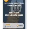 Apostila Terapeuta Ocupacional Saúde Prefeitura de Itabirito MG 2023