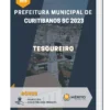 Apostila Tesoureiro Prefeitura de Curitibanos SC 2023