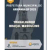Apostila Trabalhador Braçal Masculino Prefeitura de Ariranha SP 2023