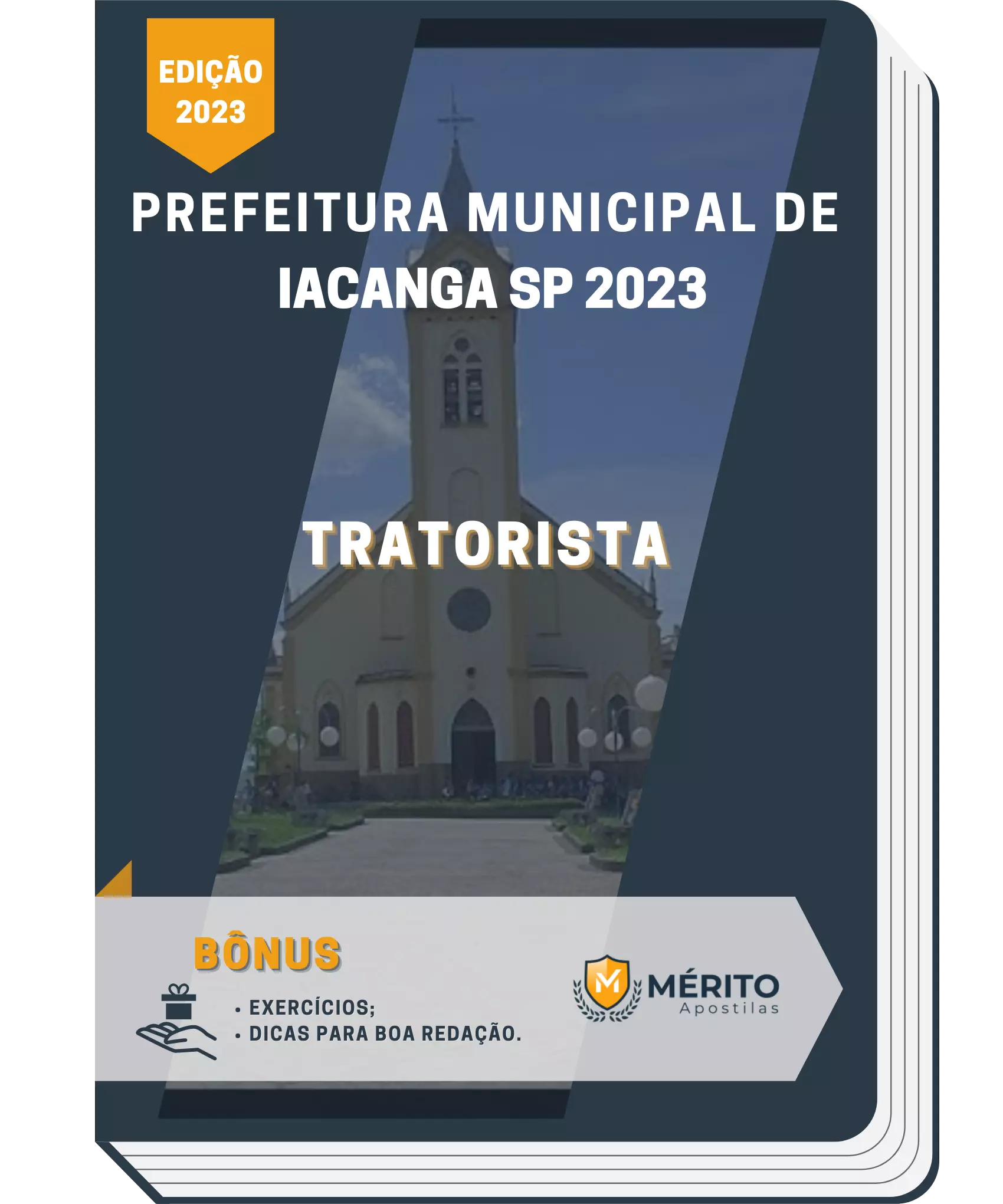 Apostila Tratorista Prefeitura de Iacanga SP 2023
