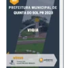 Apostila Vigia Prefeitura de Quinta do Sol PR 2023