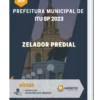 Apostila Zelador Predial Prefeitura de Itu SP 2023