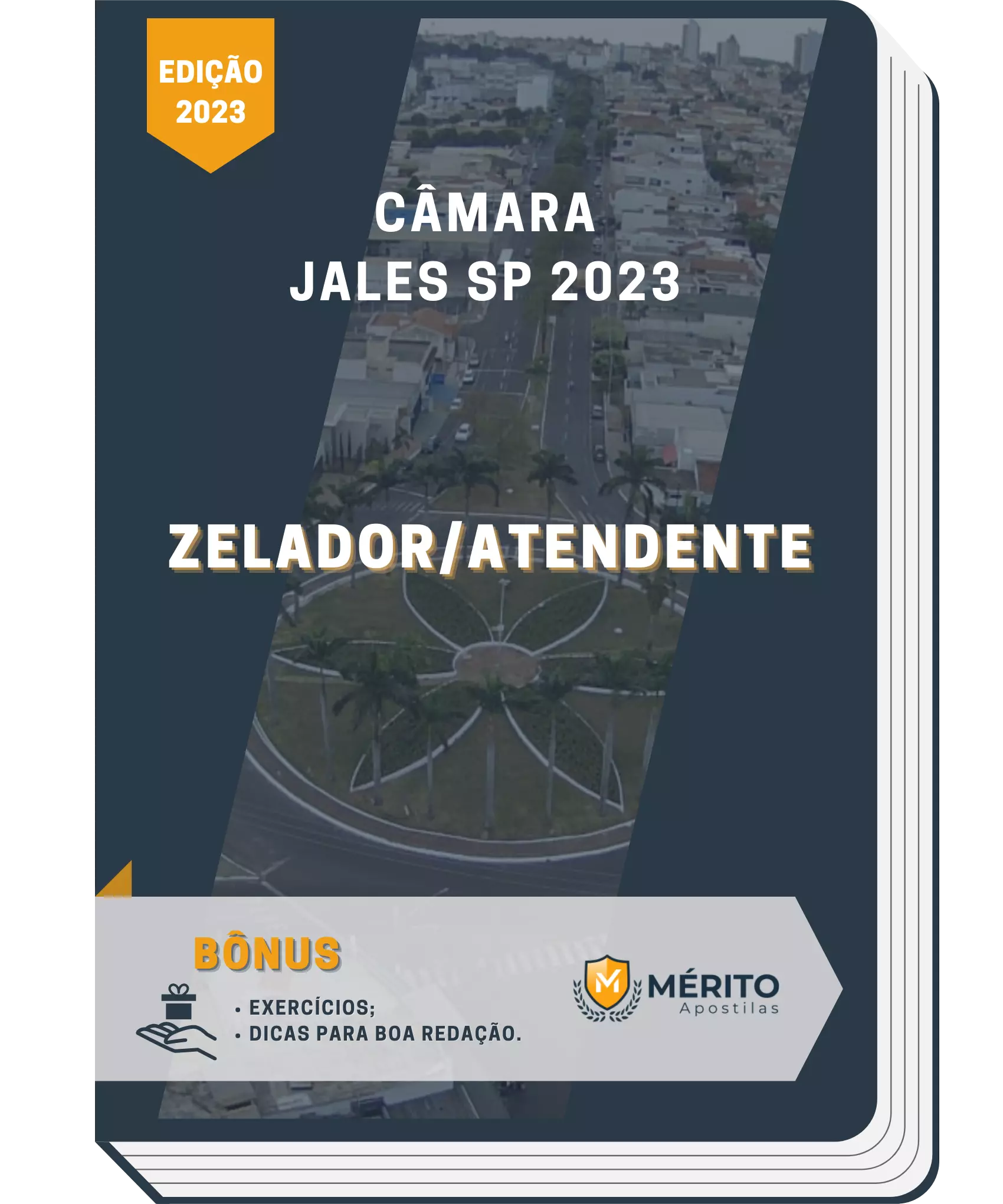 Apostila Zelador/Atendente Câmara de Jales SP 2023
