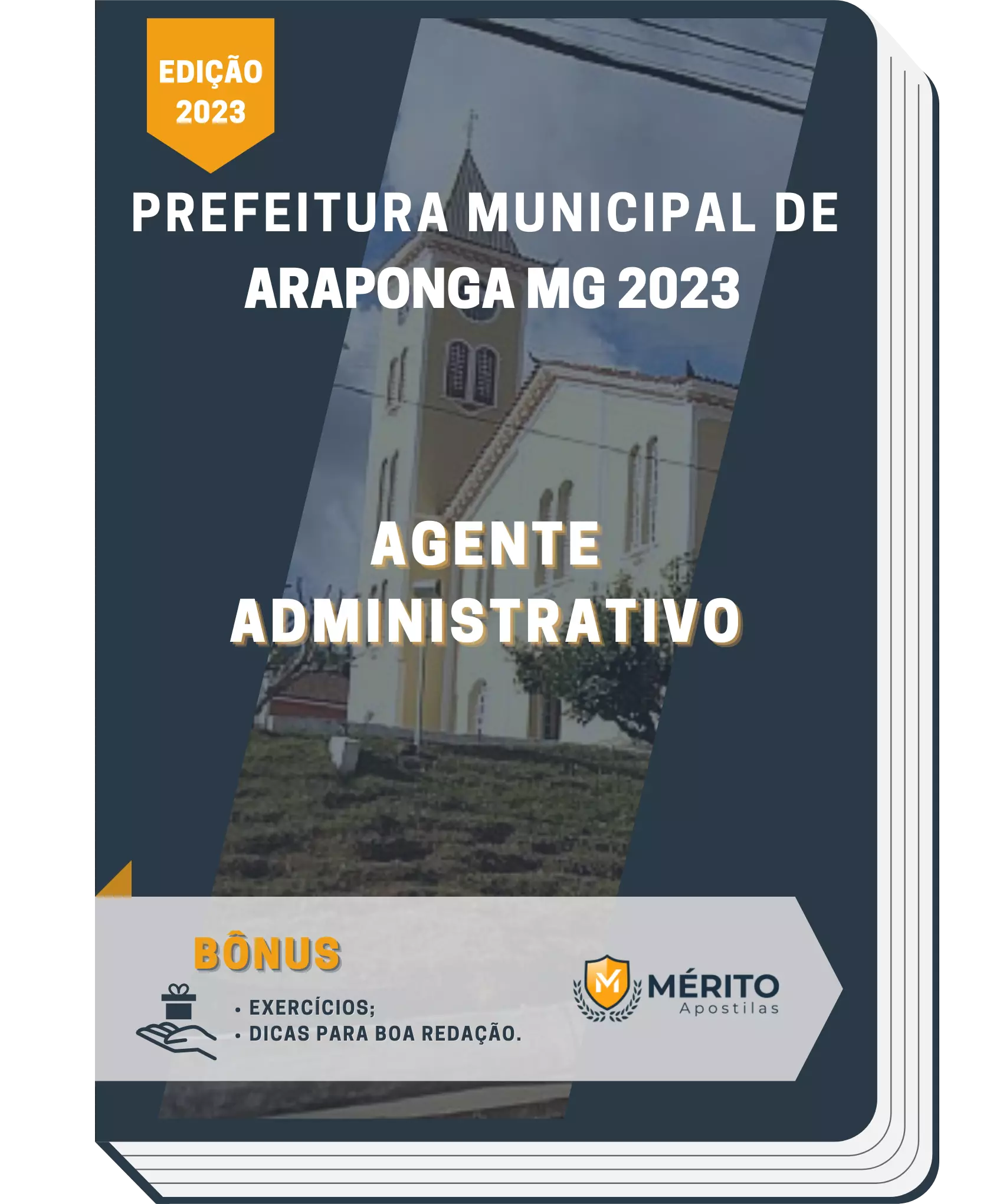 Apostila Agente Administrativo Prefeitura de Araponga MG 2023