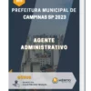 Apostila Agente Administrativo Prefeitura de Campinas SP 2023