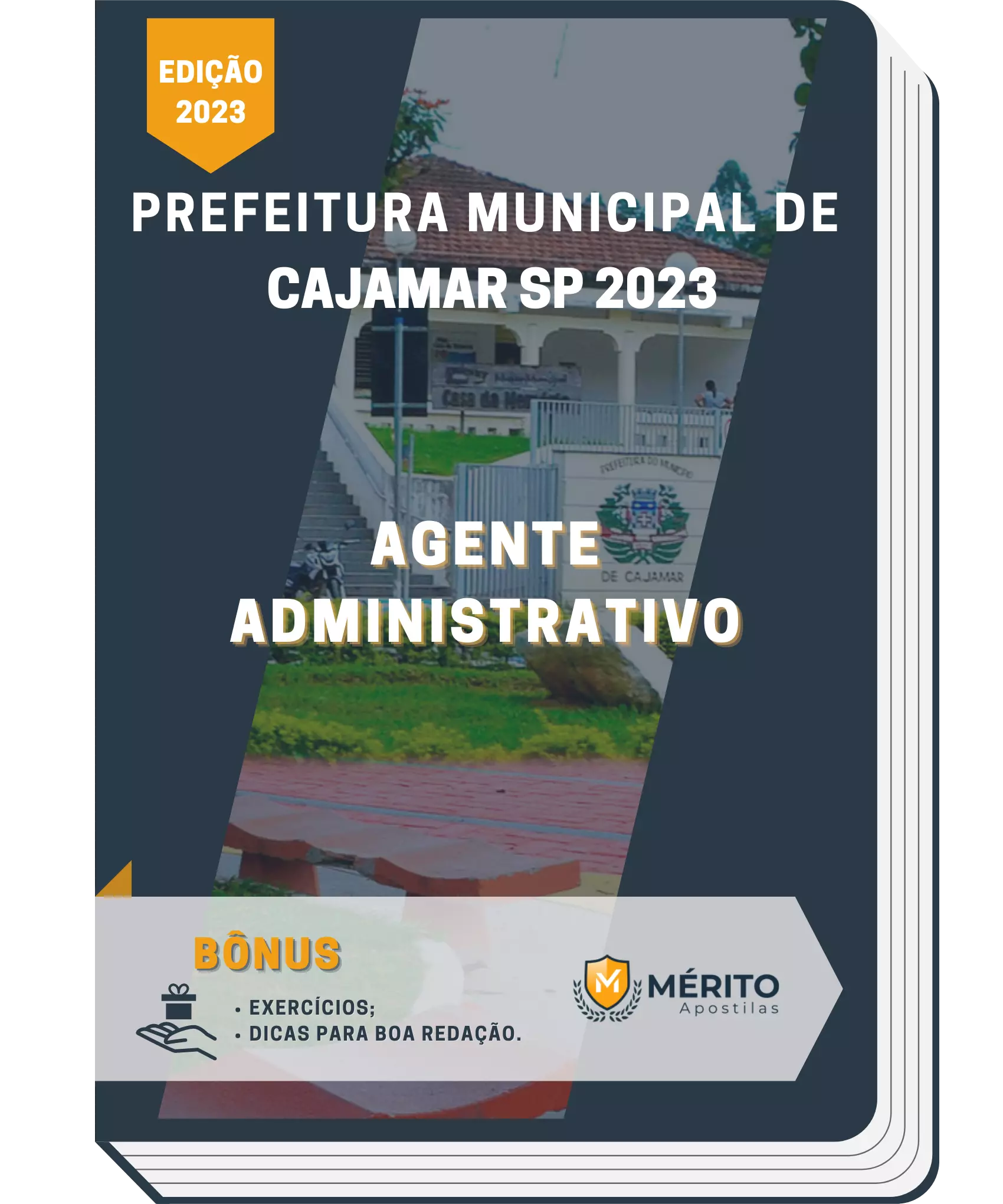 Apostila Agente Administrativo Prefeitura de Cajamar SP 2023