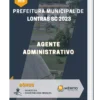 Apostila Agente Administrativo Prefeitura de Lontras SC 2023