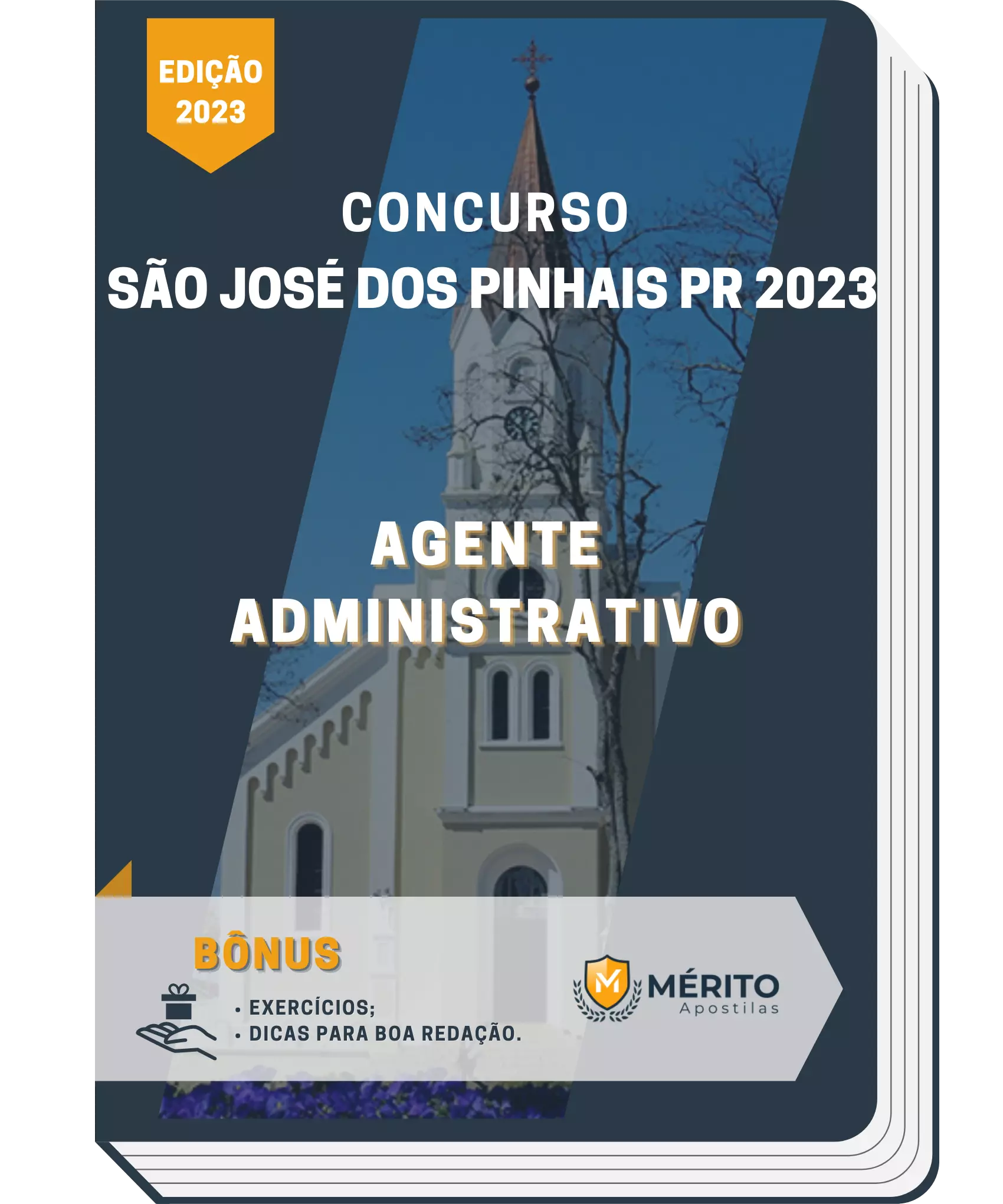 Apostila Agente Administrativo Concurso São José dos Pinhais PR 2023