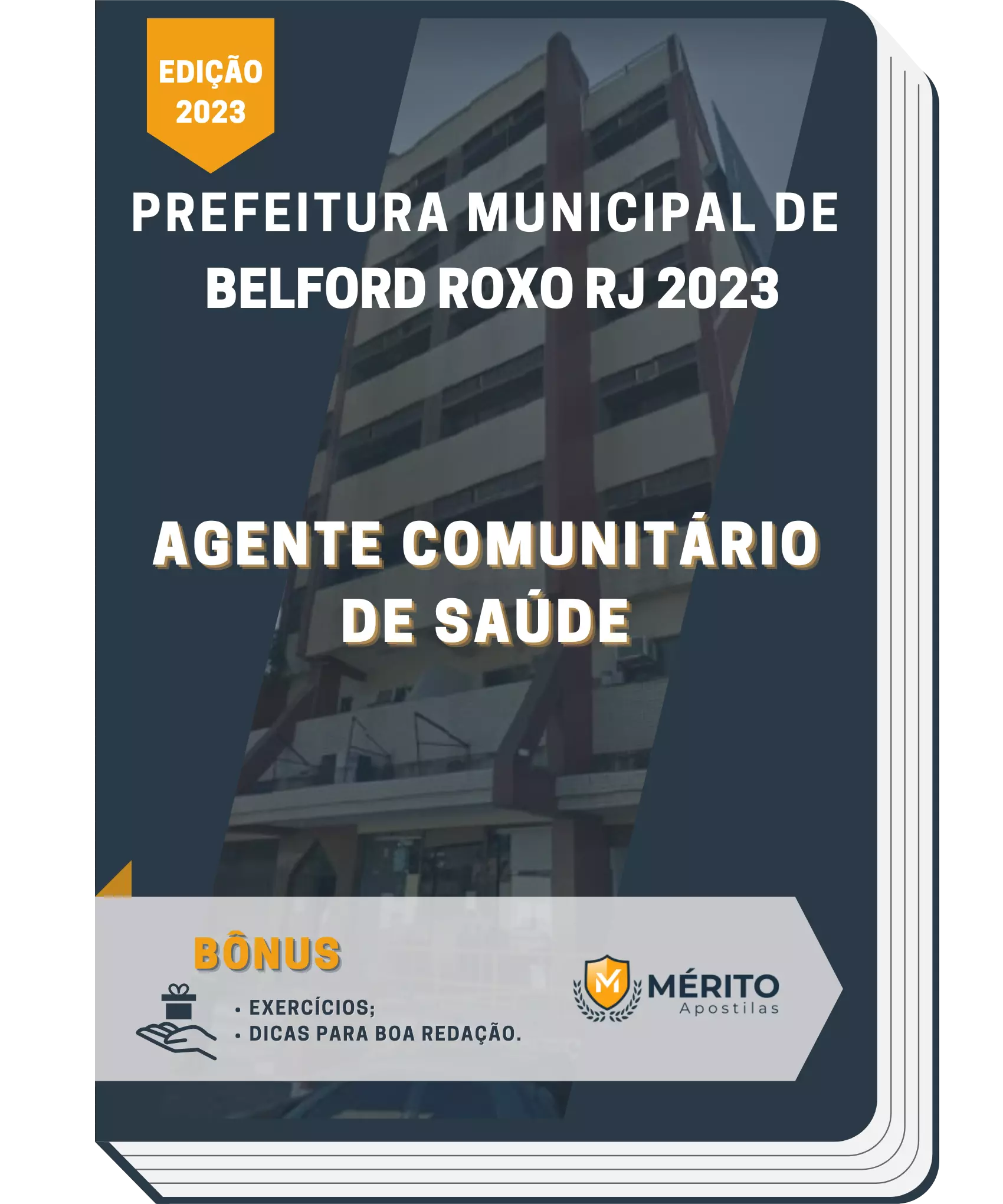 Apostila Agente Comunitário De Saúde Prefeitura de Belford Roxo RJ 2023