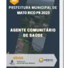 Apostila Agente Comunitário de Saúde Prefeitura de Mato Rico PR 2023