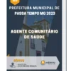 Apostila Agente Comunitário de Saúde Prefeitura de Passa Tempo MG 2023