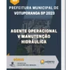 Apostila Agente Operacional V Manutenção Hidráulica Prefeitura de Votuporanga SP 2023