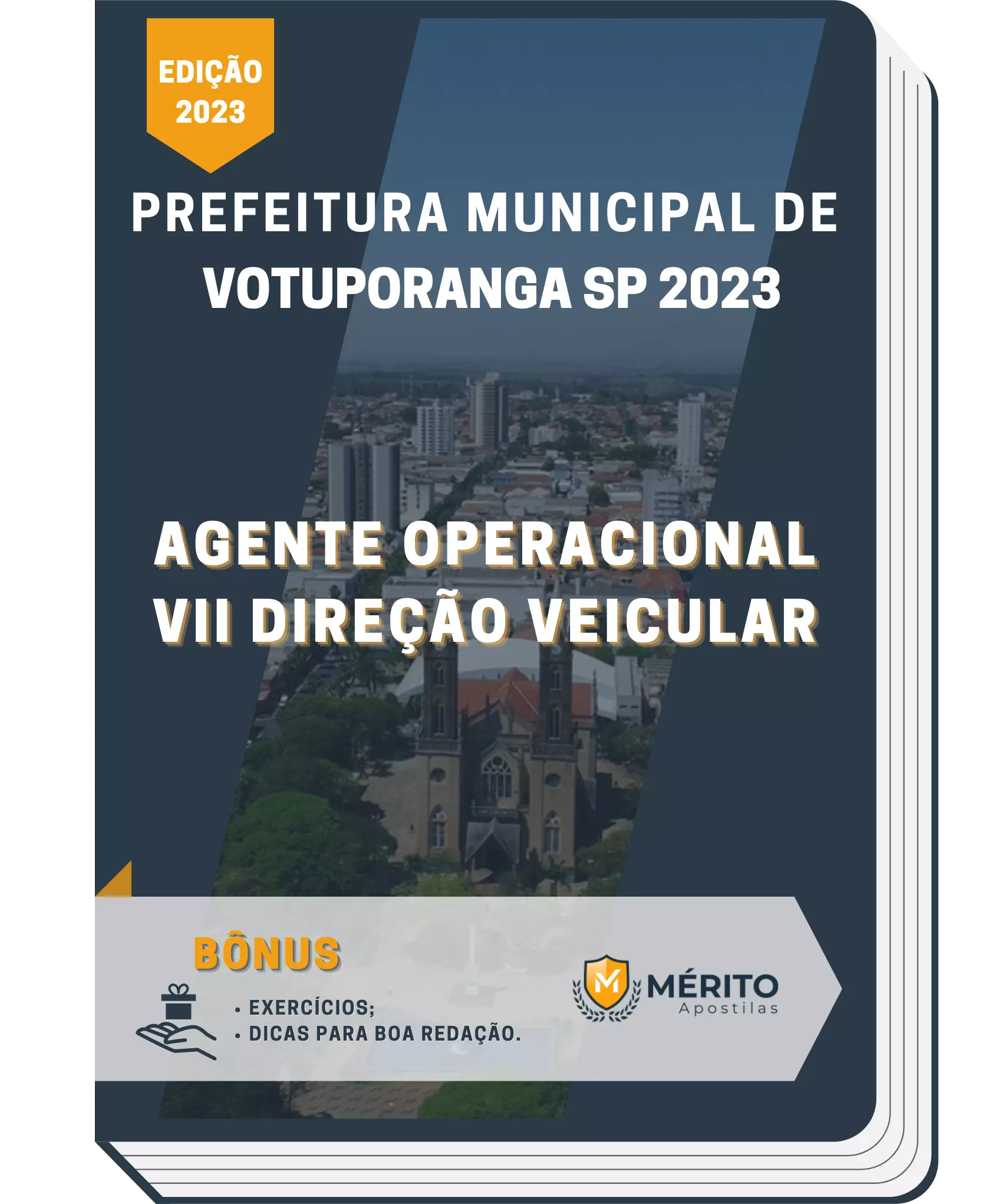 Apostila Agente Operacional VII Direção Veicular Prefeitura de Votuporanga SP 2023